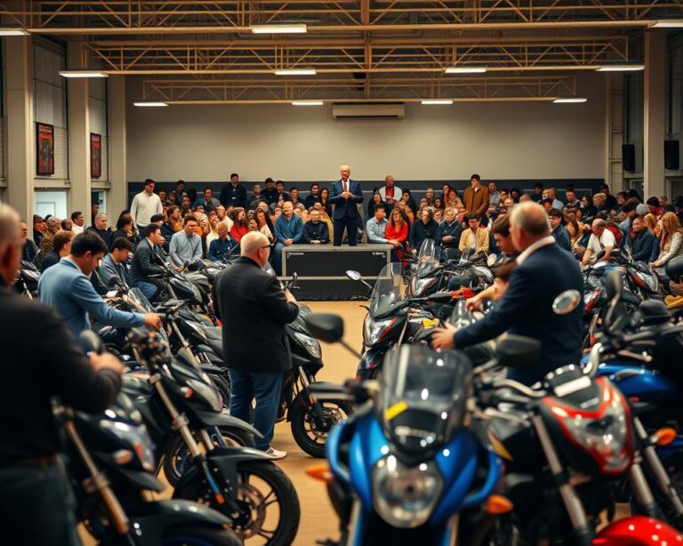 aprenda como comprar motos baratas em leilões do banco