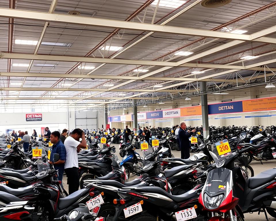 desconto em motocicletas detran leilão oficial