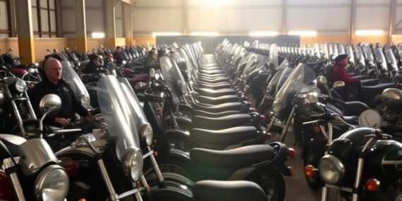 Aprenda a comprar motos baratas no leilão de motos apreendidas do DETRAN