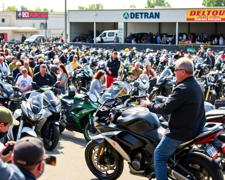 Aproveite: Motos com 50% de desconto no leilão do DETRAN