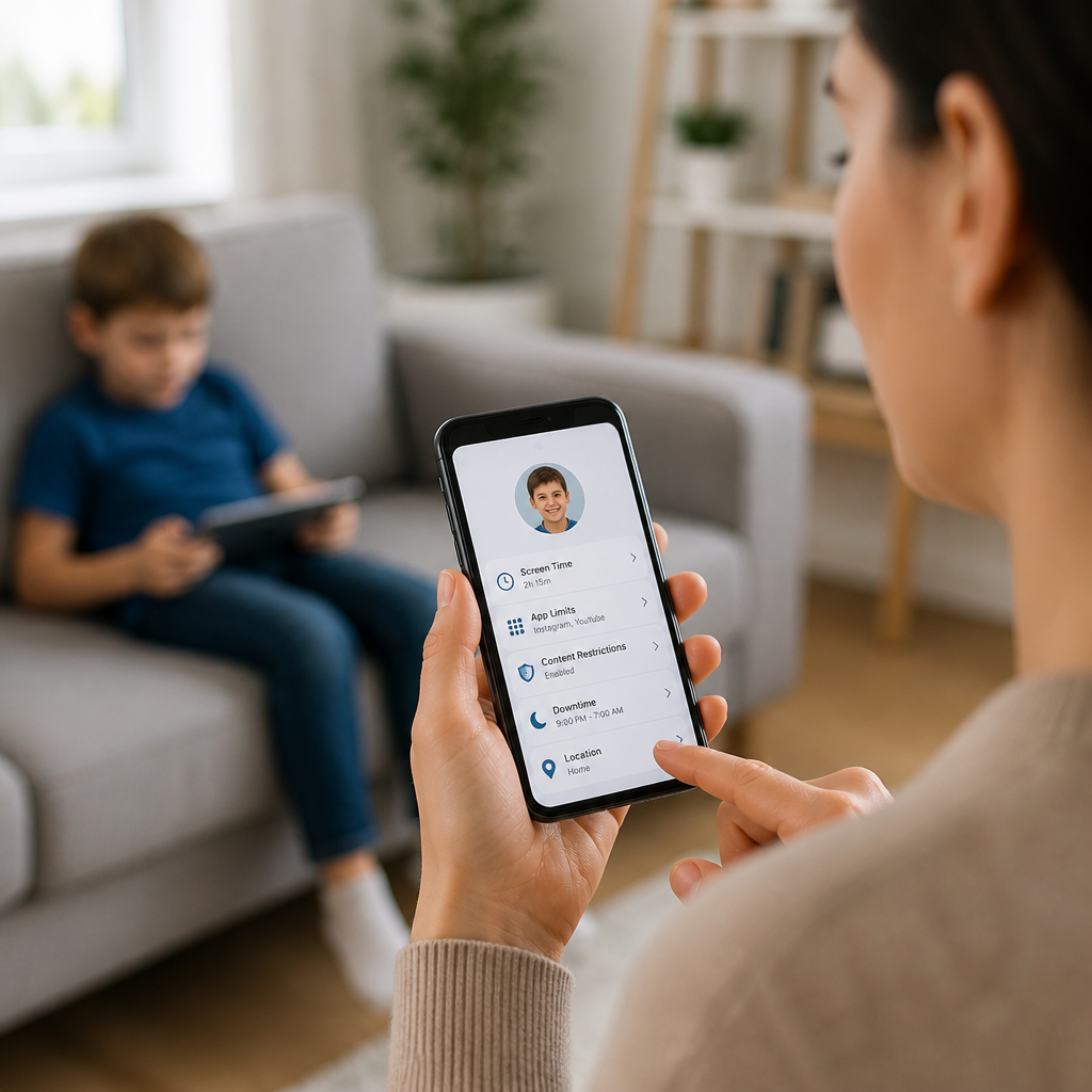 Controle Parental Direto no Celular!