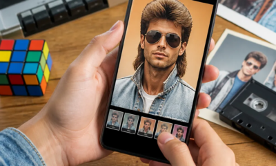 Veja como você seria nos anos 80 com este aplicativo incrível