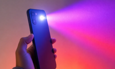 App para Lanterna Colorida no Celular