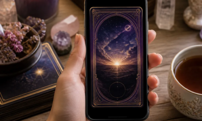 App de Cartas Místicas: Mensagens do Universo
