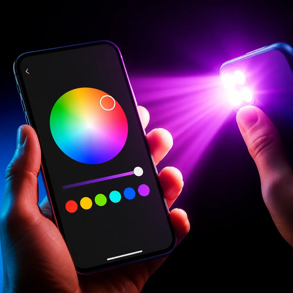 App para Mudar Cor da Lanterna do Celular