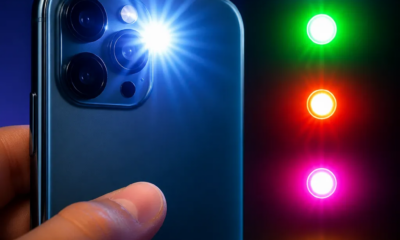 Flash Colorido: Mude a Cor da Lanterna
