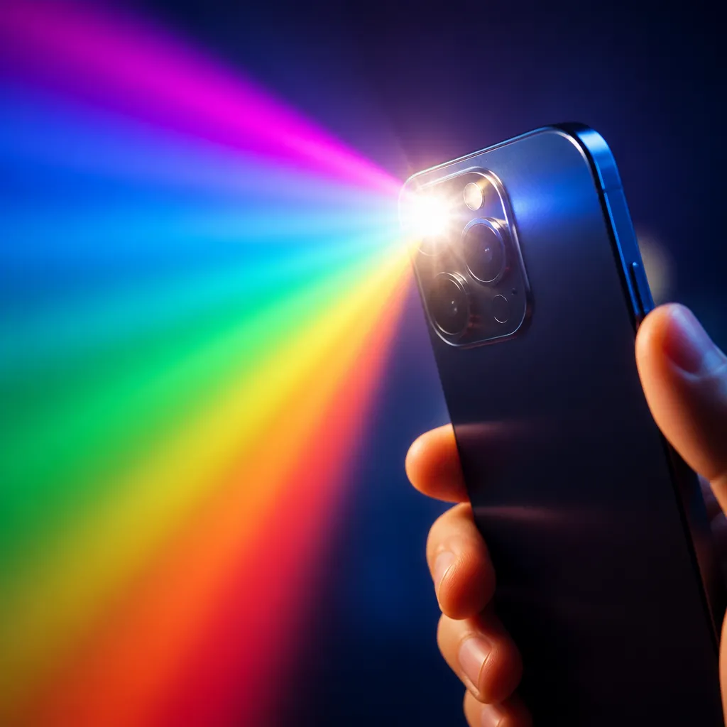 Lanterna Colorida no Celular: App LED