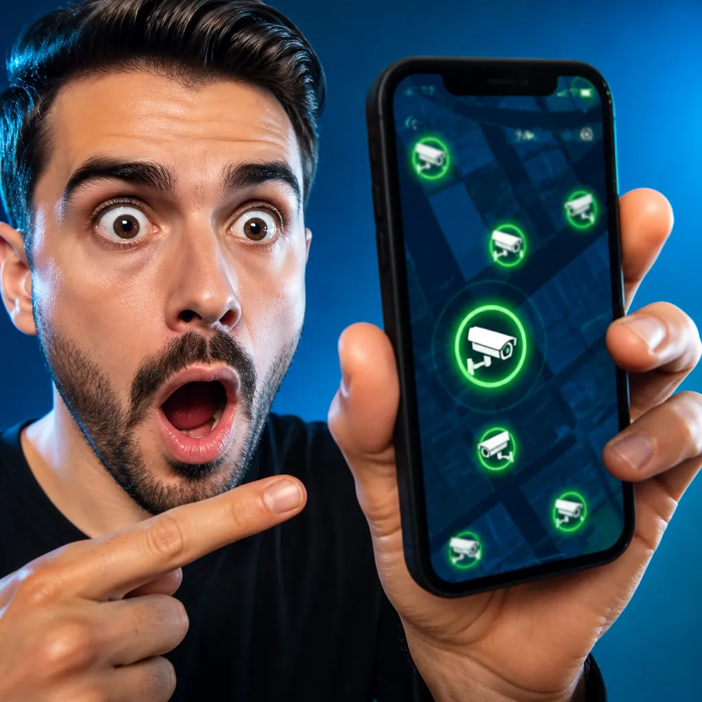 Novo App: veja câmeras de segurança ao seu redor