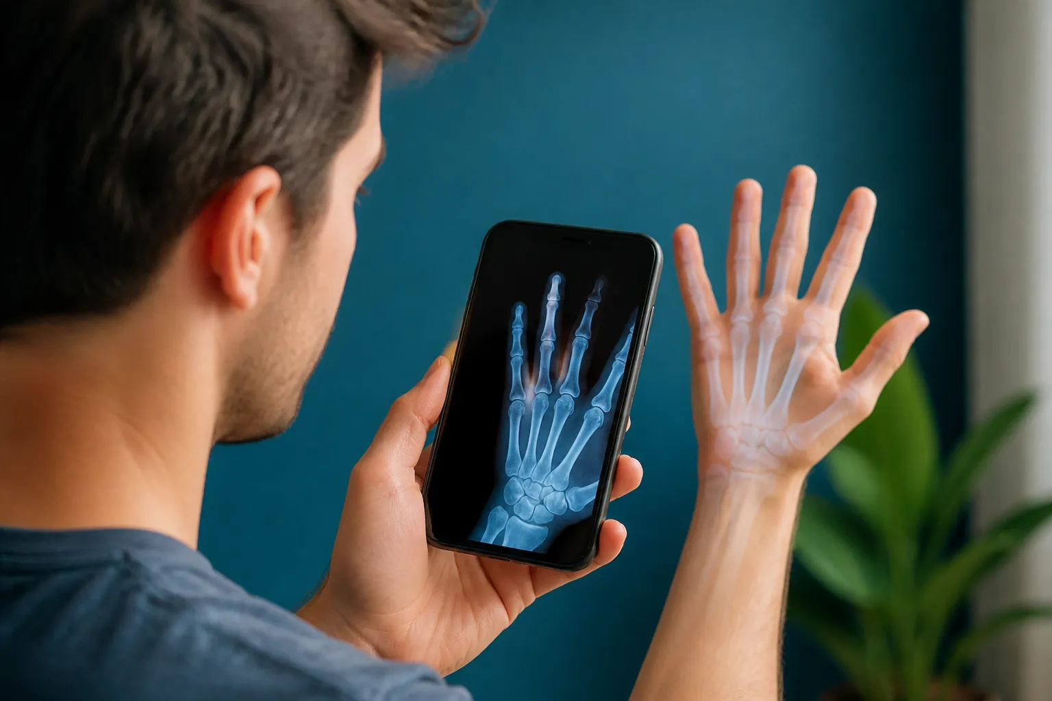 Como simular raio-X com a câmera do seu celular agora