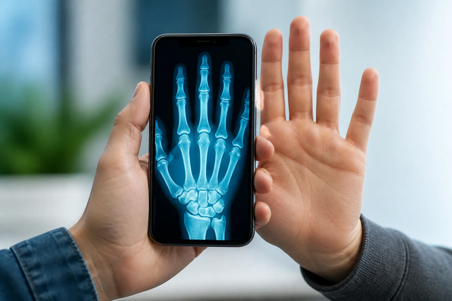 Como simular raio-X pela câmera do seu celular em segundos